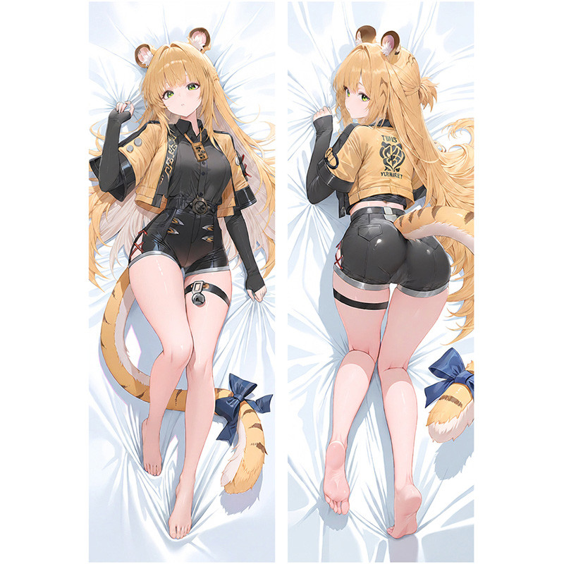 Zenless Zone Zero Ju Fufu อะนิเมะ Dakimakura หมอน 3D ญี่ปุ่นคนรักปลอกหมอน 50*150 ซม.