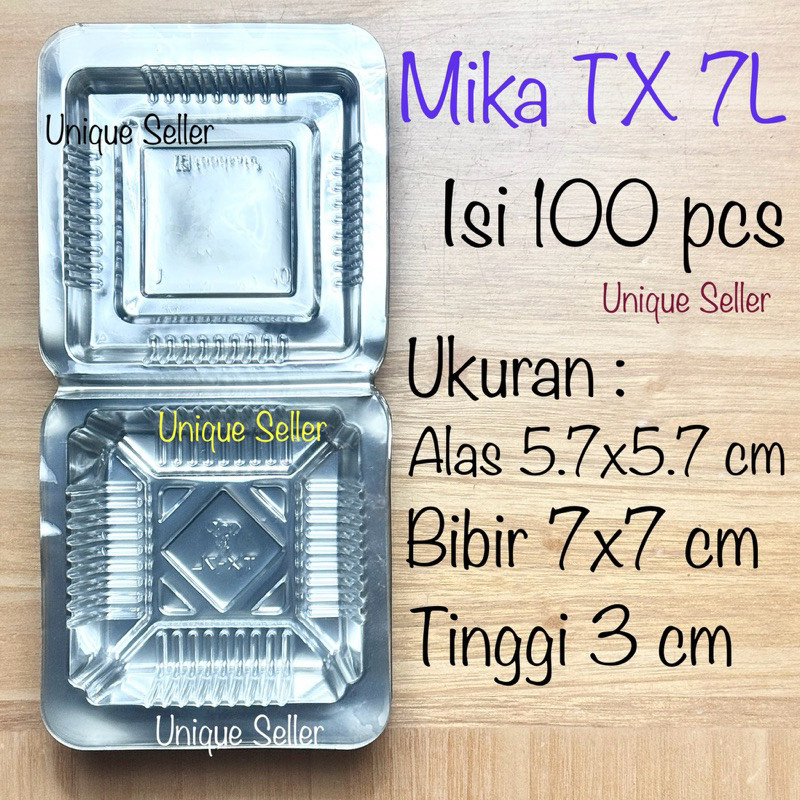 Mika 7A 7B 7C 7M 7L 7AL S7 7T 7CK เนื้อหา 100 ชิ้นหนา Mica เค้กขนมปังโดนัท SSY SEND MMP AG TX BP MKP