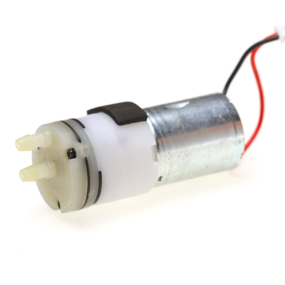 ปั๊มน้ําขนาดเล็ก DC 3.7V 5V 7.4V 660ML/Min Micro 370 มอเตอร์คาร์บอนแปรงไดอะแฟรม Self-priming USB ปั๊ม ราคา ถูกที่สุด ดีลบีเคเค รูปภาพหลัก
