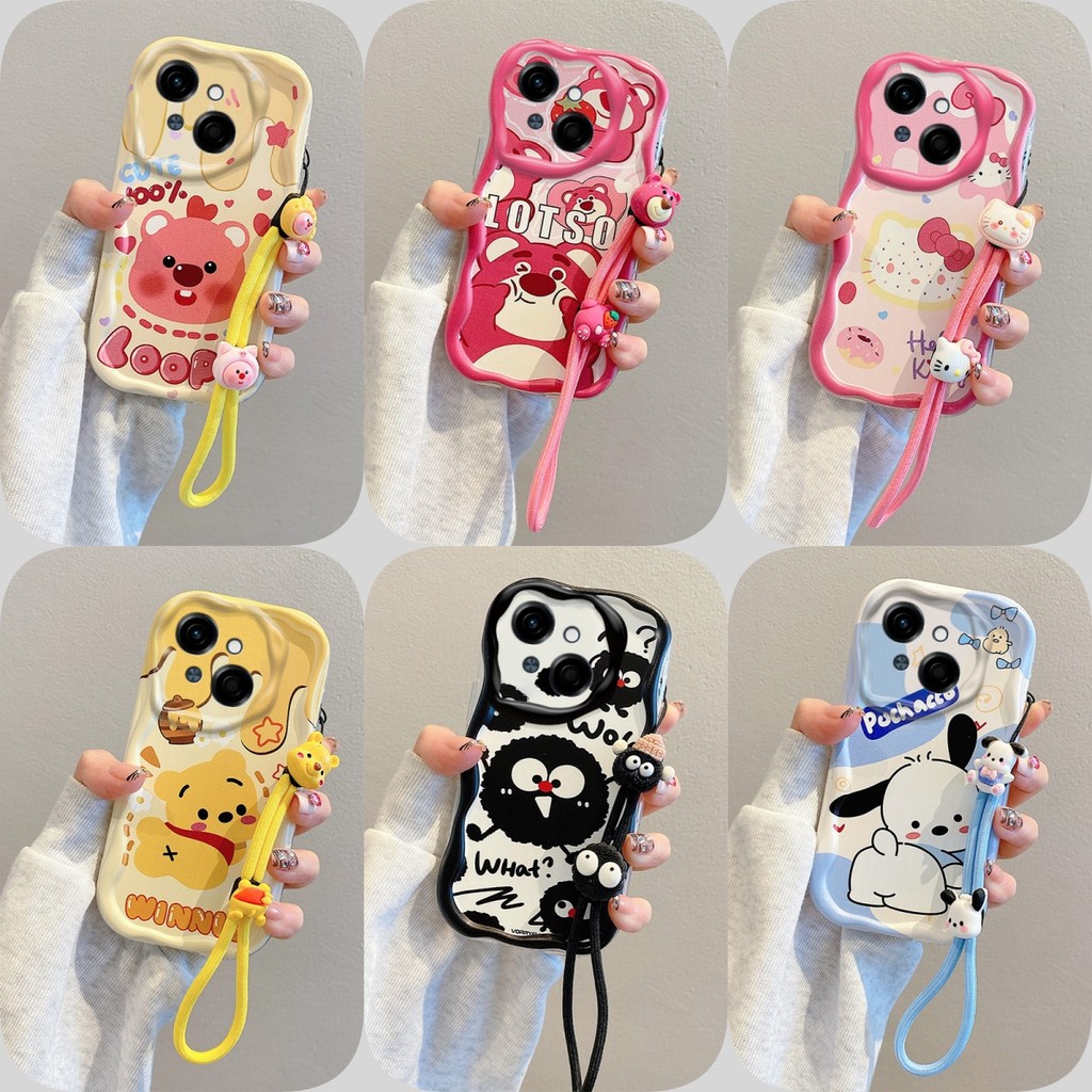 เคส TECNO SPARK GO 2025 GO 1 GO 1S สไตล์อะนิเมะป้องกันการตก เคสซิลิโคนอ่อนนุ่ม TYMR2