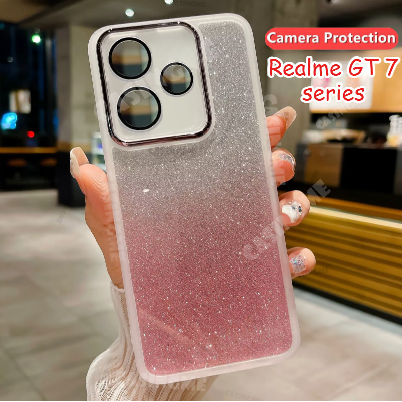 สําหรับRealme GT 7 2025 Luxury Bling GlitterสําหรับRealme GT7 GT7T GT7Pro GT 7 T Realme GT 7 Pro 7T 