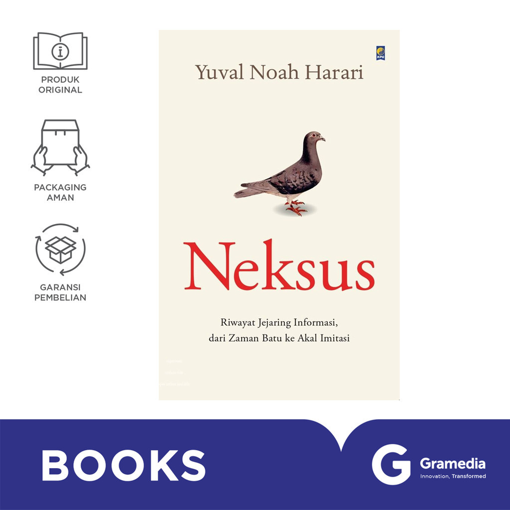 Gramedia Surabaya - Neksus (Yuval Noah Harari)