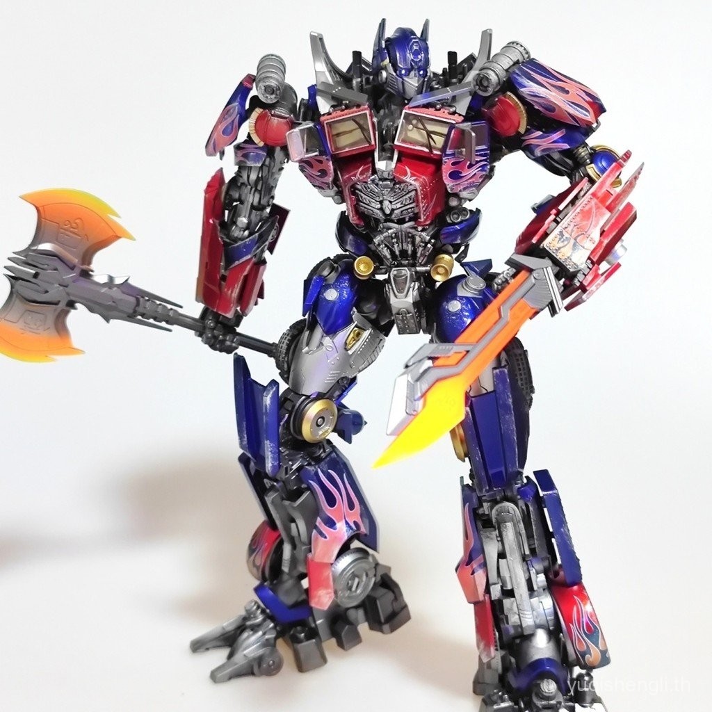 รุ่นที่เสียหายจากการต่อสู้ ทาสีใหม่ เสา Abs เรืองแสง MC003F แปลงร่างเป็น 3 ออพติมัส ไพรม์ ซีรีส์ DLX