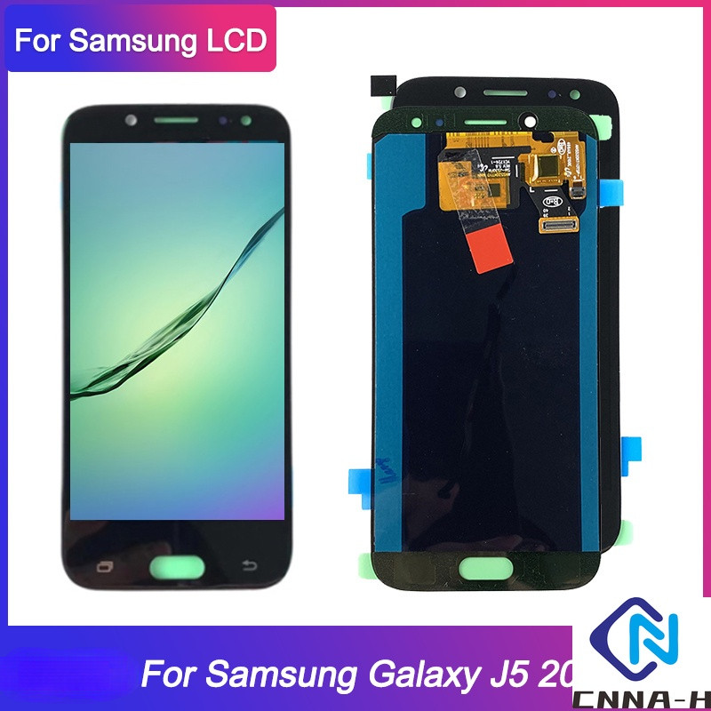 ทดสอบสําหรับ Samsung J5 2017 จอแสดงผล J530 J530F จอแสดงผล LCD Touch Screen Digitizer Assembly J530 J