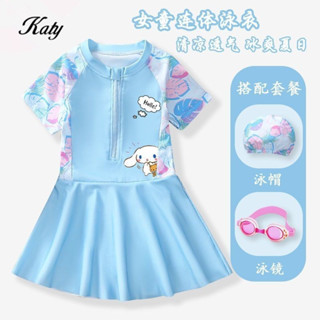 ชุดว่ายน้ำเด็กในสต็อกชุดว่ายน้ำวันพีซฤดูร้อน2026ชุดว่ายน้ำสำ…