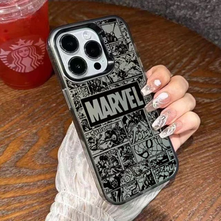 ❤️Mario❤️เคสไอโฟน11 12 13 14 15 16 17 Pro Max Matte Cartoon การ์ตูน hard Case For iPhone 7 8 16 15 PLUS X/XS XR XSMAX