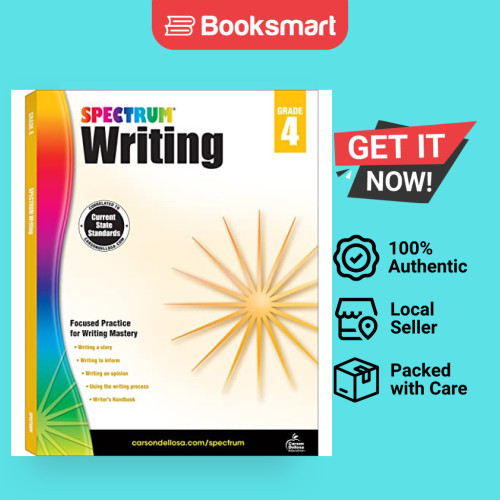 Spectrum Writing ป.4 - ปกอ่อน - อังกฤษ - 9781483811994