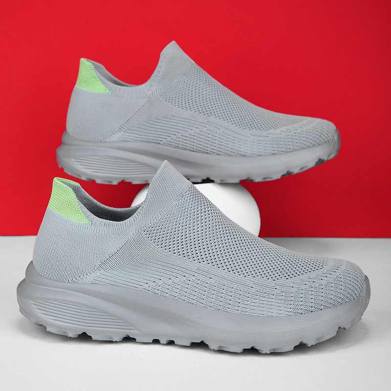 Size38-47 รองเท้าผ้าใบกว้าง Bunion Foot รองเท้ากว้างเท้า barefoot Slip บนรองเท้าผ้าใบสําหรับชาย 45/4