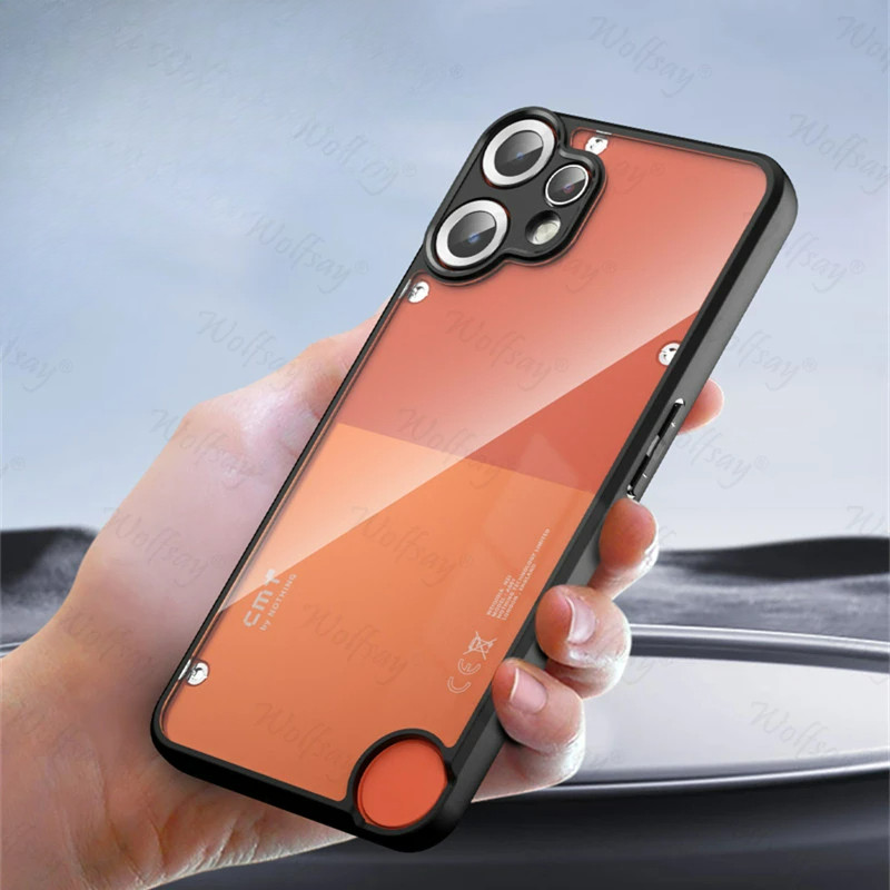 Matte โปร่งใสสําหรับ Nothing CMF โทรศัพท์ 2 Pro กรณี Matte สําหรับ Nothing CMF Phone2 Pro กรณี