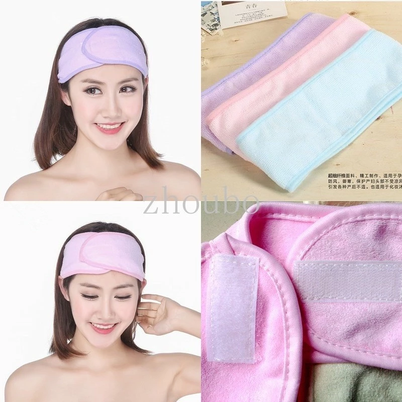 ที่คาดผมอาบน้ำ ผ้านิ่มใส่สบาย ผ้าคาดผมสำหรับแต่งหน้า สินค้ามีพร้อมส่ง