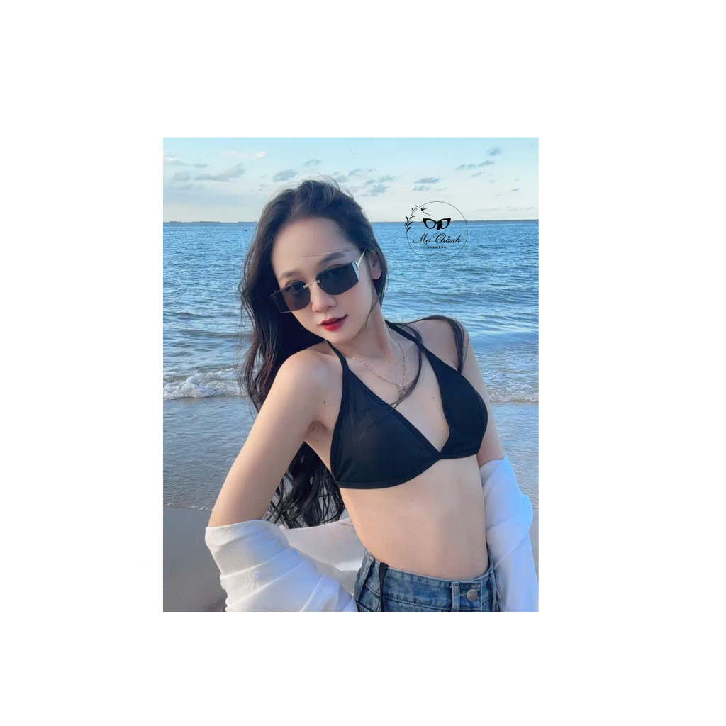 แว่นกันแดดไร้ขอบแว่นกันแดดแฟชั่นผู้ชายและผู้หญิง รหัส A1 - - h2thouse