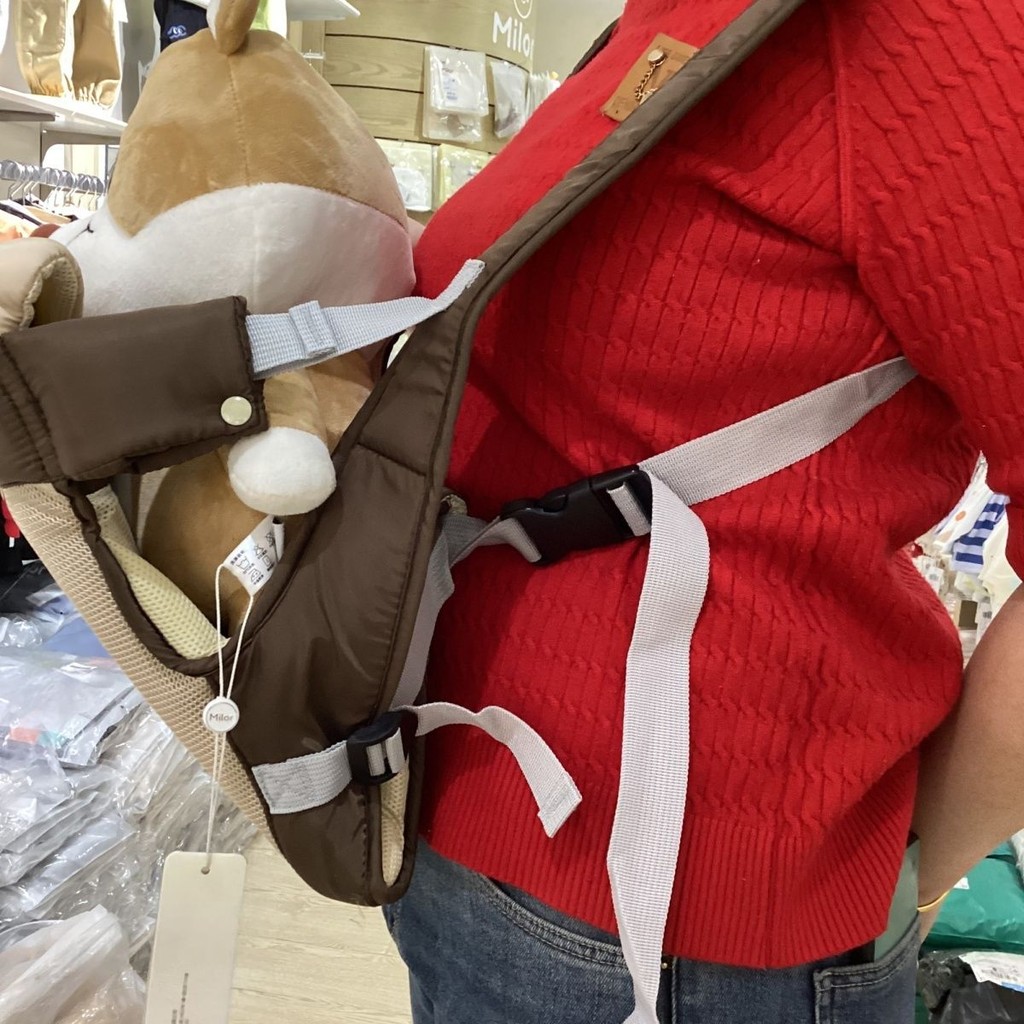 Fgf Mile Bear เป้อุ้มเด็กผู้ทรงอํานาจสตูลเอวแบบพกพาเรียบง่ายน้ําหนักเบาออกนอกบ้านมัลติฟังก์ชั่นไหล่ค