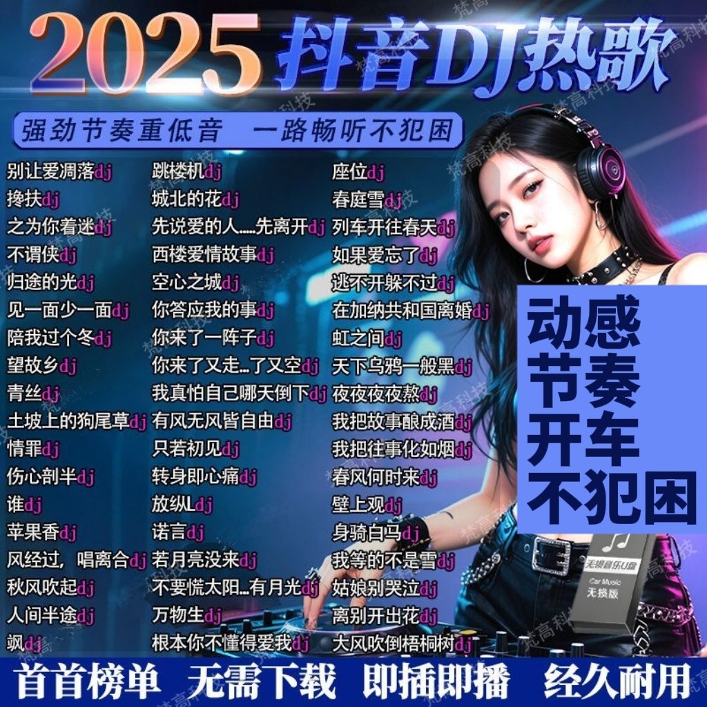 In Car music [เพลงในรถยนต์] U Disk 2025 เพลงใหม่ dj พร้อมวิดีโอ MV Car U Disk music U Disk Car U Dis