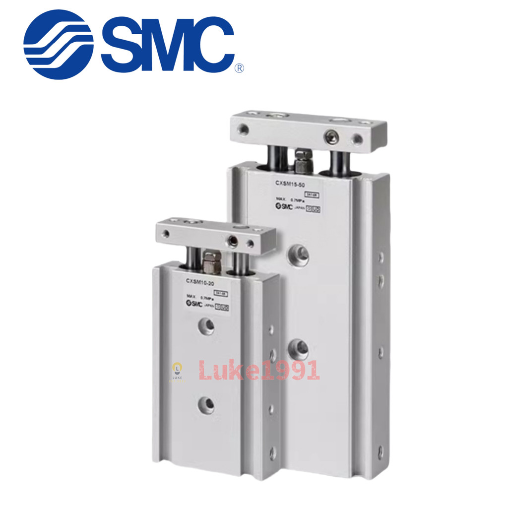 SMC ยี่ห้อใหม่ Dual แกน Dual Rod CXSL กระบอก CXSM6-10-15-20-25-32-50Z-100-150-200-300Z