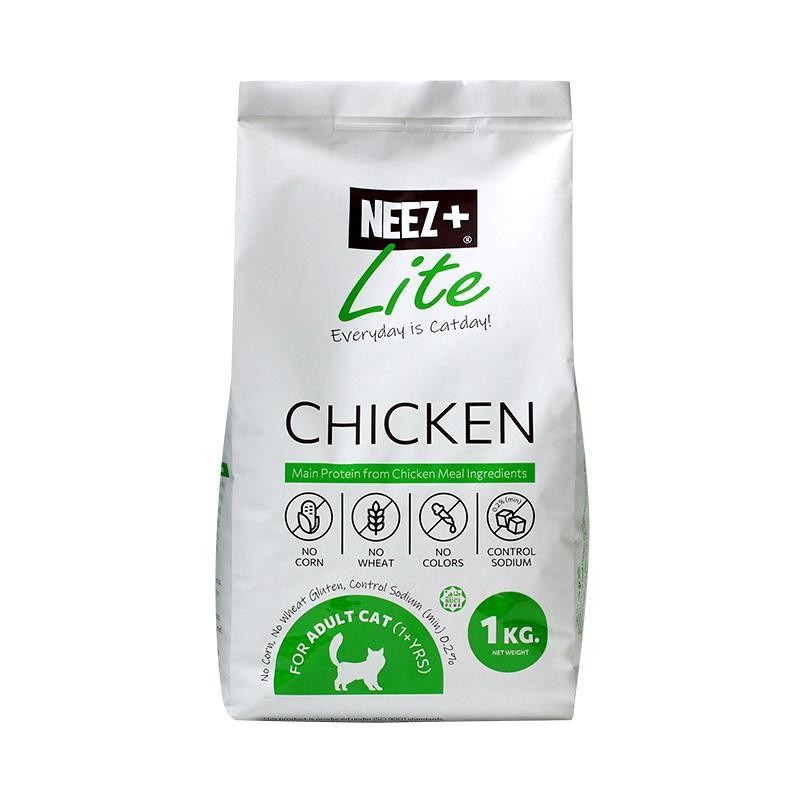 [2 ถุง] Neez Plus นีซพลัส ขนาด 1 กิโลกรัม 2 ถุง อาหารแมวเกรด Gluten-free Grain-free คุณภาพสูง ราคา ถูกที่สุด ดีลบีเคเค แกลเลอรีภาพที่ 7