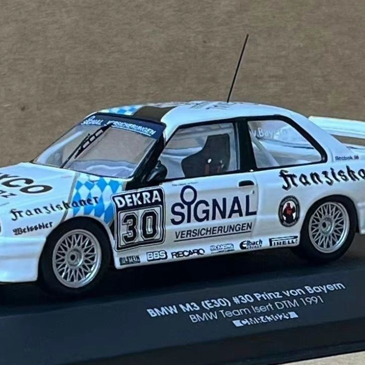 CMR 1/43 BMW M3 E30 #30 1991 BMW Racing Model Alloy