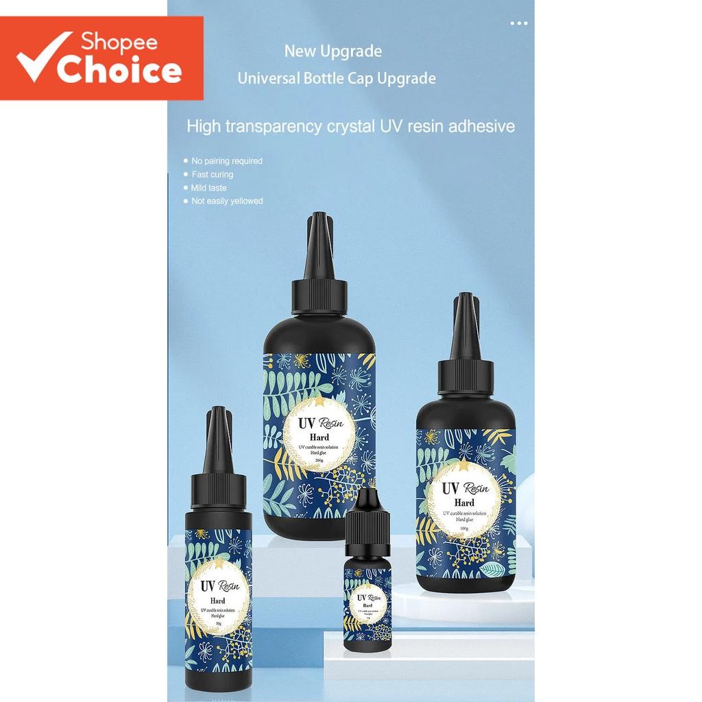 Long Vu Transparent UV Resin - แห้งเร็ว ป้องกันสีเหลือง 60g-100g
