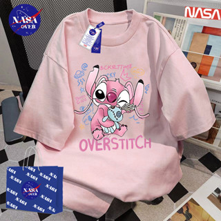 【พร้อมส่ง】🔥NASA ทรงโอเวอร์ไซส์ เสื้อยืด ผ้าฝ้ายแท้100% ใส่ได…
