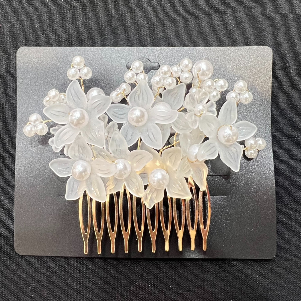 Fashion jewele เครื่องประดับผมที่คาดผมประดับดอกไม้ รูปที่ 8