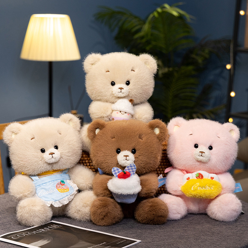 Cuddly Baby Bear ของเล่นตุ๊กตา Cozy ปุยการ์ตูนดื่มนมหมีตุ๊กตานุ่ม Baby Appease ตุ๊กตา