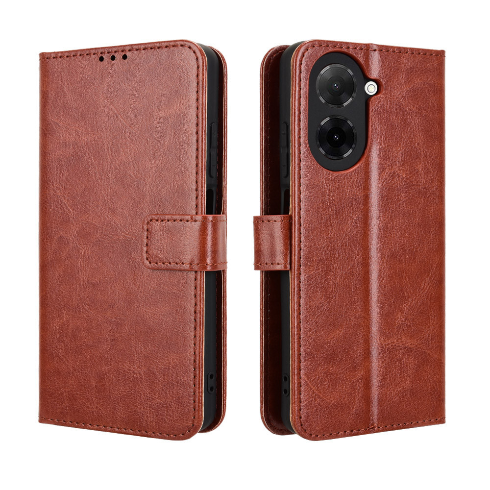 สําหรับ Redmi A5 4G 2AFZZRN03L กรณี PU หนังผู้ถือ RedmiA5 4G Flip เคสโทรศัพท์แม่เหล็กพับหนังเปลือกป้องกัน