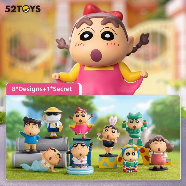 (พร้อมส่งจากไทย) 52TOYS Crayon ShinChan shin chan Funny Cosplay Series เช็คการ์ด ไม่แกะตัว พร้อมส่ง