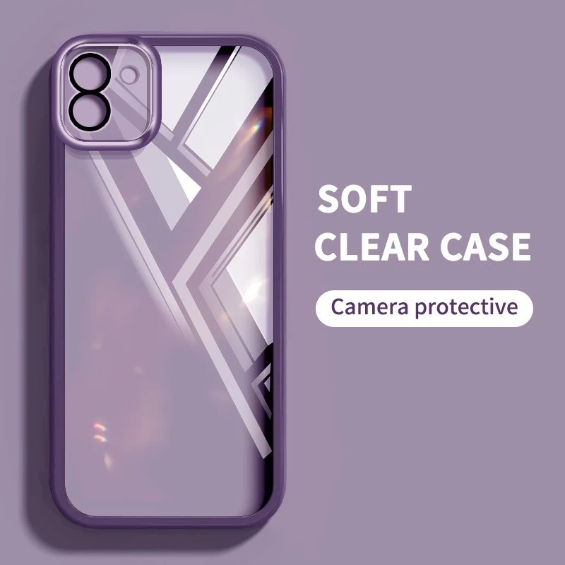 SAMSUNG เคสโทรศัพท์สําหรับSamsung Galaxy A07 A17 A06 A16 A26 A36 A56 A15 A35 A55 กรณีป้องกันกล้องFalling Clear Soft Cover - รูปที่ 6