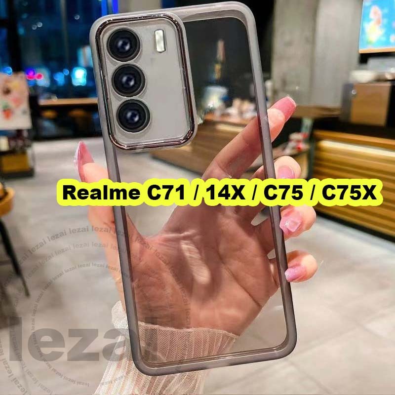 เคสRealme C71 C 71 C75 C75X C75 X 14XเคสRealme C71 C 71 C75 C75X C75 X 14Xเคส กรณีกล้องป้องกันนุ่มกั
