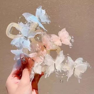 3 สี กิ๊บติดผม Fairy ผีเสื้อ Hairpin Grips Headwear เครื่องประดับผม