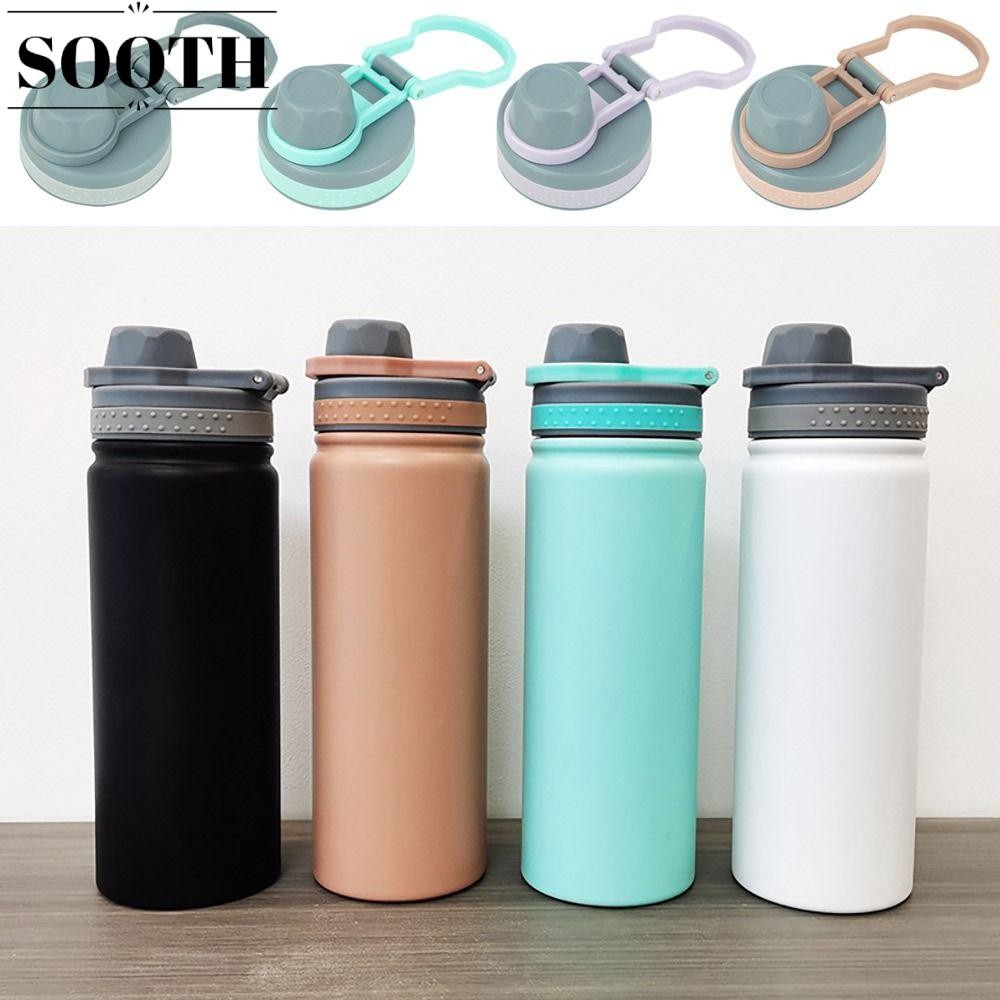SOOTH 1 ชิ้นถ้วยหมวก, TS-8706B/TS-8709B 530 ml/750 ml ขวด, Multicolor PVC Splash Proof พร้อมซีลแหวนซ