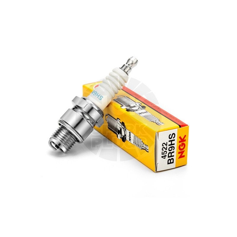 หัวเทียน NGK สองจังหวะ BR9HS สำหรับมอเตอร์นอกเรือ เรือยนต์ และเรือยอชท์ หัวเทียน BR10HS B9HS B8HS ขา