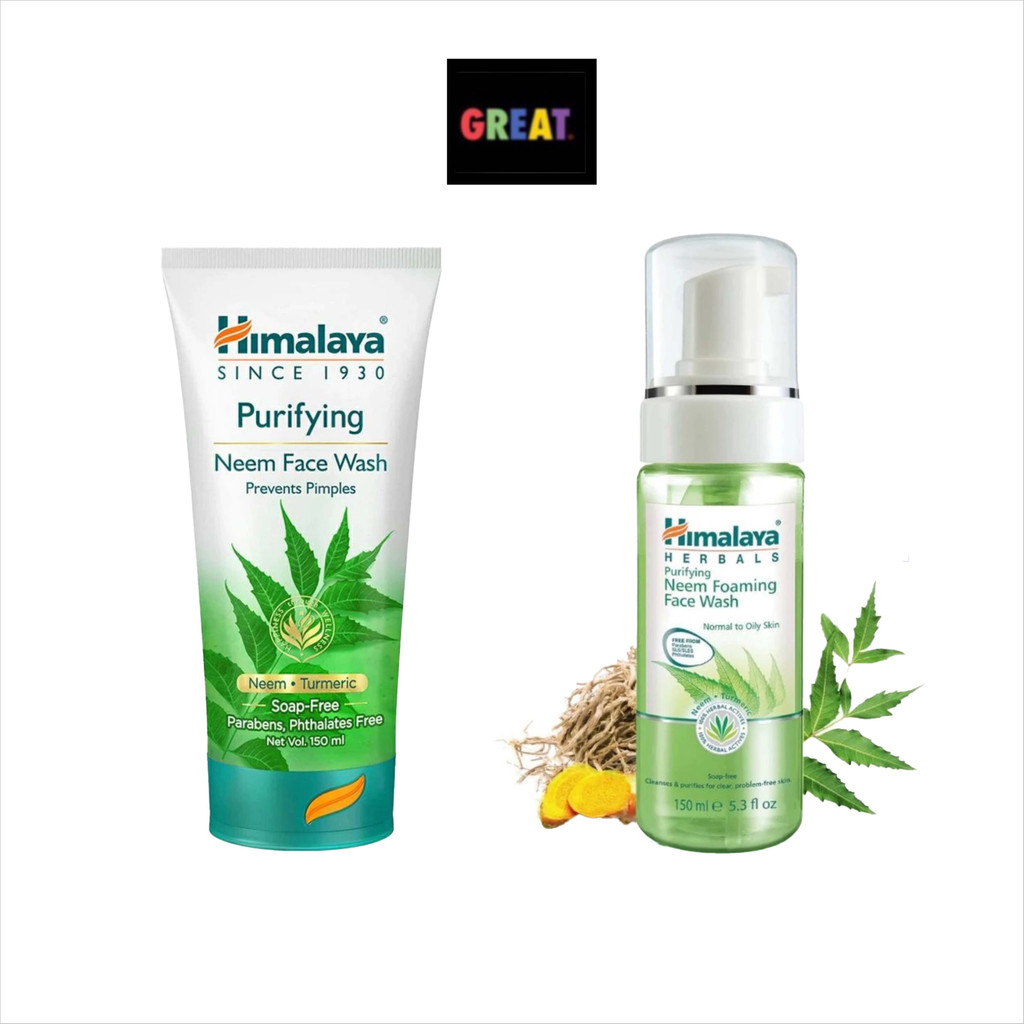 Neem 150 ml เจลล้างหน้า Himalaya Purifying Neem Face Wash Gel 100 ml ลดสิว และ ควบคุมความมัน