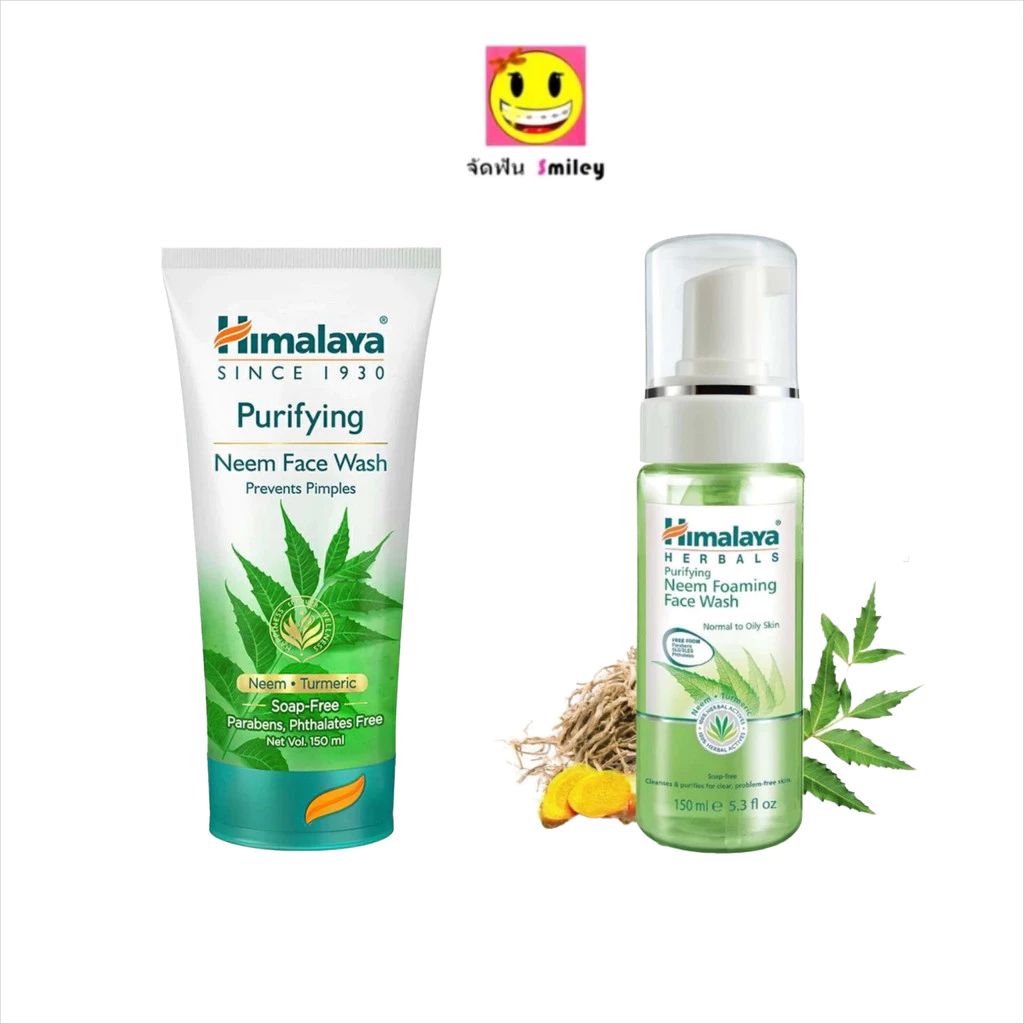 Neem 150 ml เจลล้างหน้า Himalaya Purifying Neem Face Wash Gel 100 ml ลดสิว และ ควบคุมความมัน