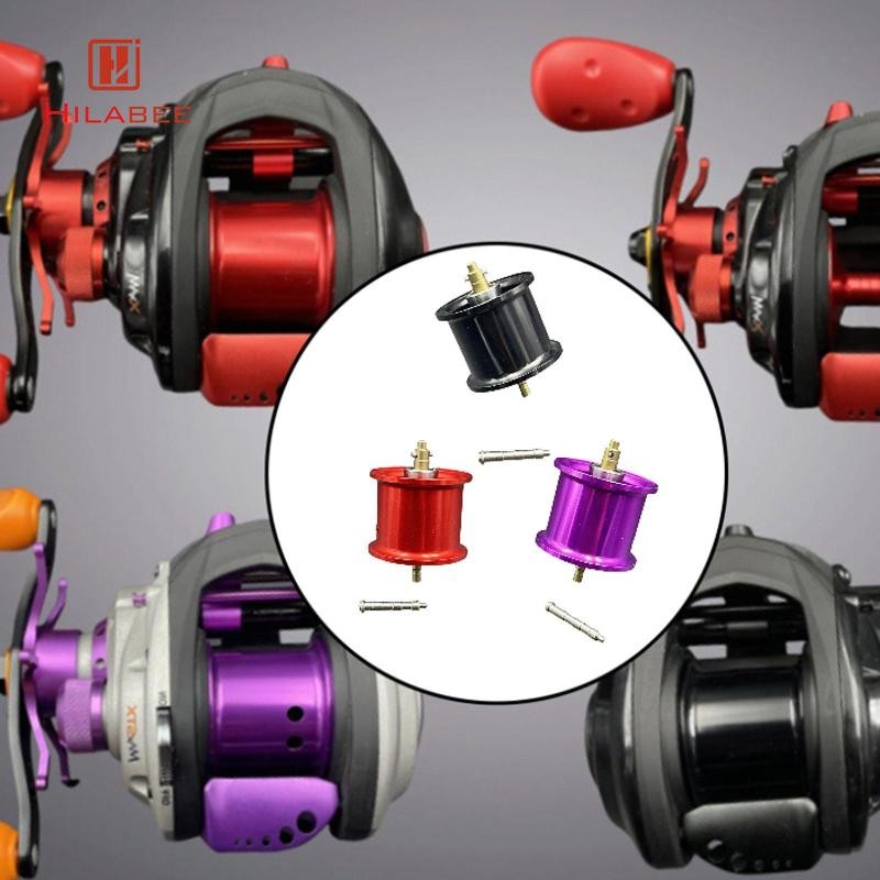 HILABEE Spooling เครื่องมือแบริ่ง Spool ใช้กว้างติดตั้งง่ายตกปลารอบ Line Spooler สําหรับตกปลาบินตกปลาน้ําแข็ง