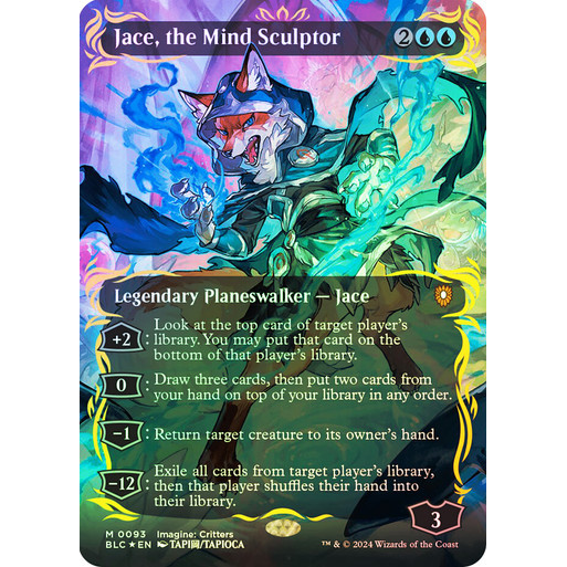 การ์ด EDH PlayTest - Jace, Mind Sculptor (สีน้ําเงิน)