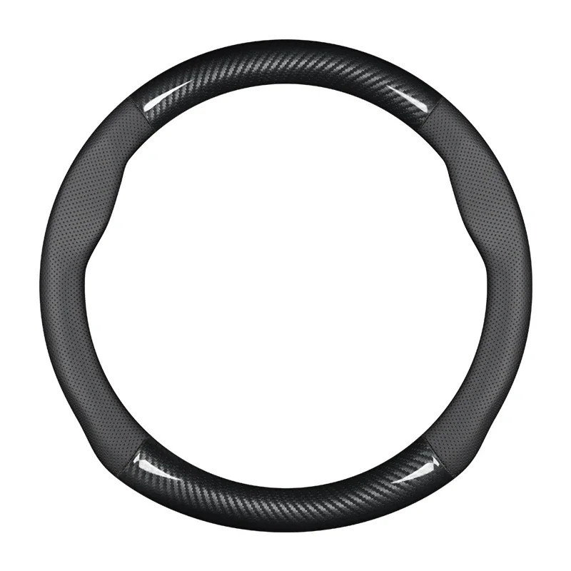 FORD Everest Ranger Fiesta ที่หุ้มพวงมาลัยรถยนต์ หุ้มพวงมาลัยคาร์บอนไฟเบอร์ 38cm - รูปที่ 7