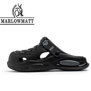 Marlowmatt รองเท้าแตะผู้ชายรองเท้าแตะ 2025 แฟชั่นสไตล์ใหม่น้…