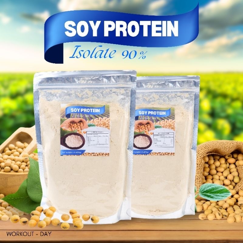 ซอยโปรตีน SoyProtein Isolate 90 เวย์ถั่วเหลือง สูตรลีน สร้างกล้ามเนื้อ