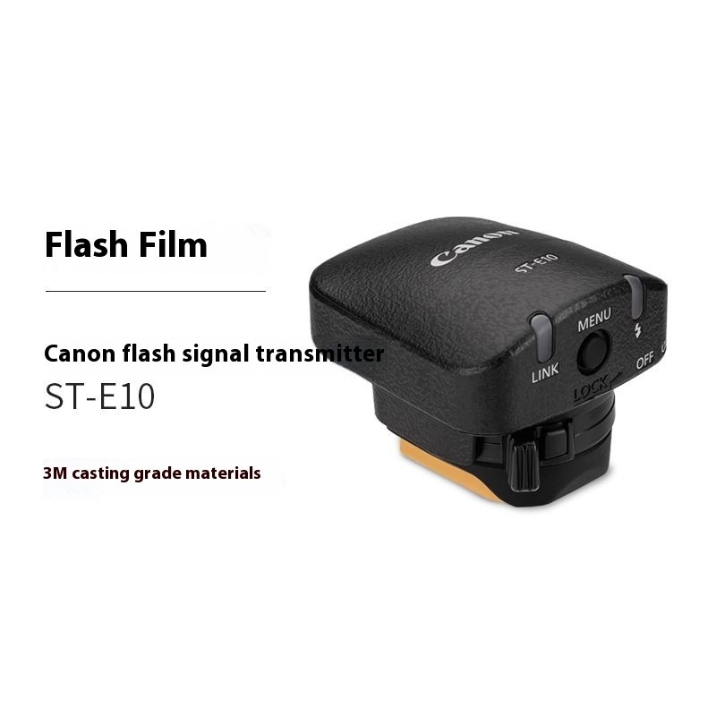 Mebont เหมาะสําหรับ Canon ST-E10 เครื่องส่งสัญญาณแฟลชฟิล์มป้องกันสติกเกอร์เคลือบ 3M