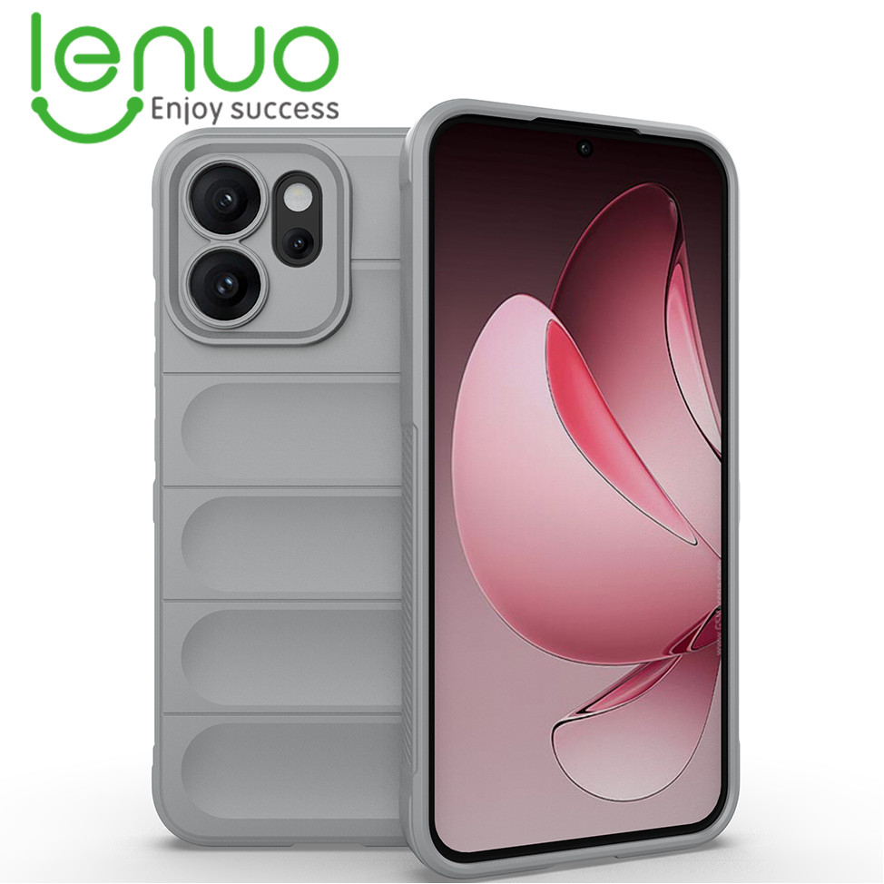 Lenuo ซิลิโคนนุ่มเคสโทรศัพท์สําหรับ Oppo A5X Reno 15 14 Pro 5G ปลอกกันกระแทกป้องกัน Flannel ฝาหลัง