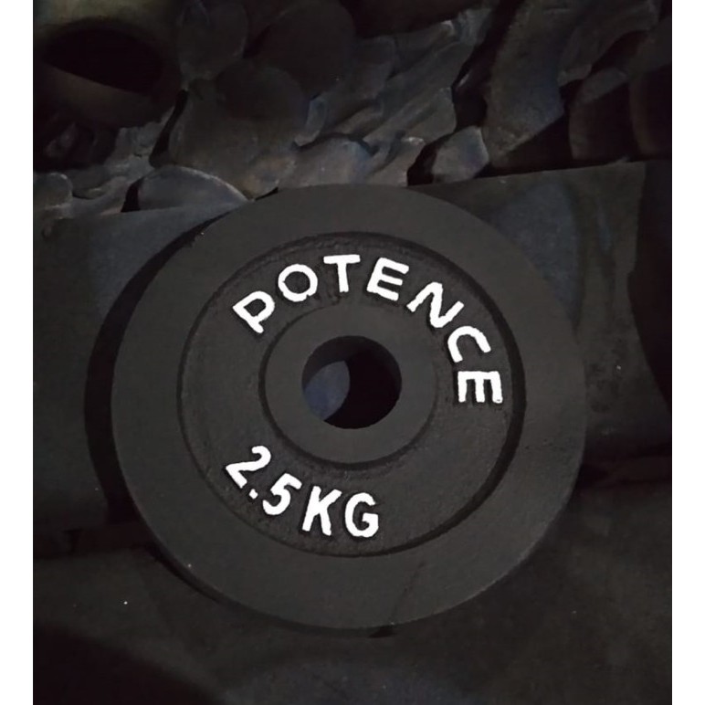 POTENCE PLATE BARBELL 2.5KG DUMBELL SET IRON LOAD PLATE 2.5 กก