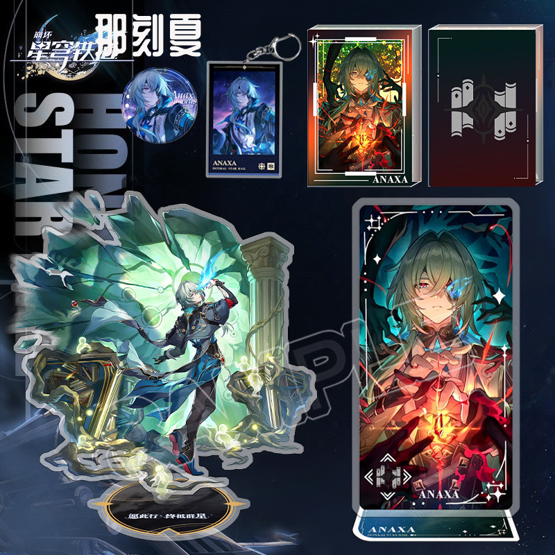 Anaxa ชุดอะคริลิคขนาดใหญ่จี้ป้าย Anaxagoras เกมอะนิเมะ Merch ของขวัญ