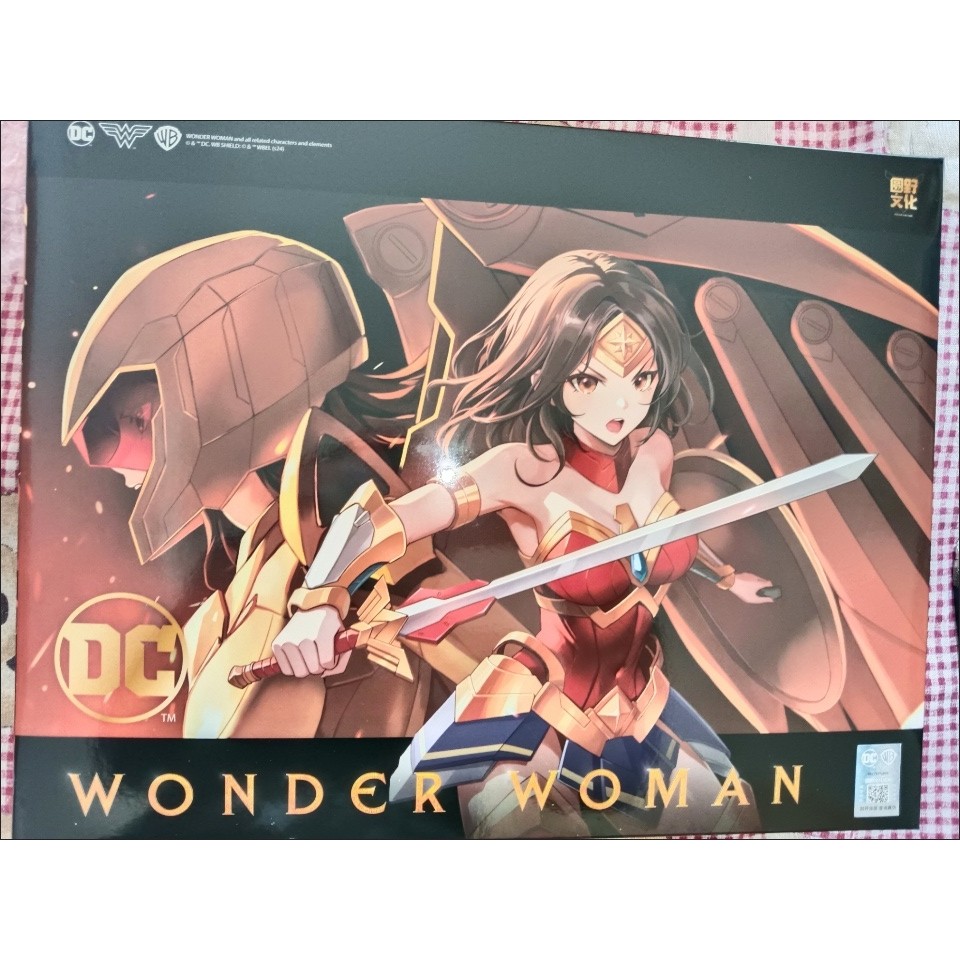 Shoji DC Comics Wonder Woman Assembling Machine Girl Model Fighting Princess Golden Eagle Mecha Dual Body Assembling Model พร้อมส่ง
