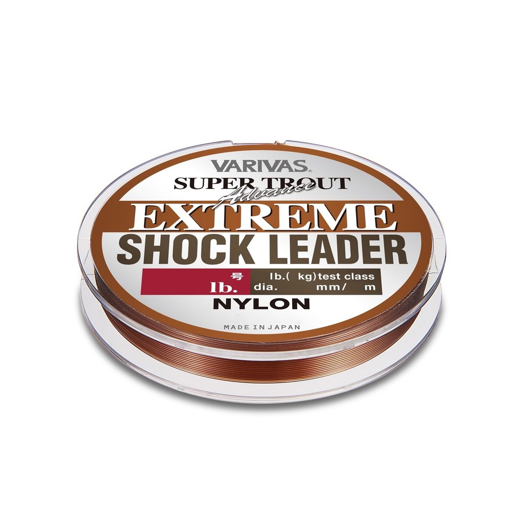 VARIVAS Super Trout Advance Extreme Shock Leader 30m 12lb & 4lb