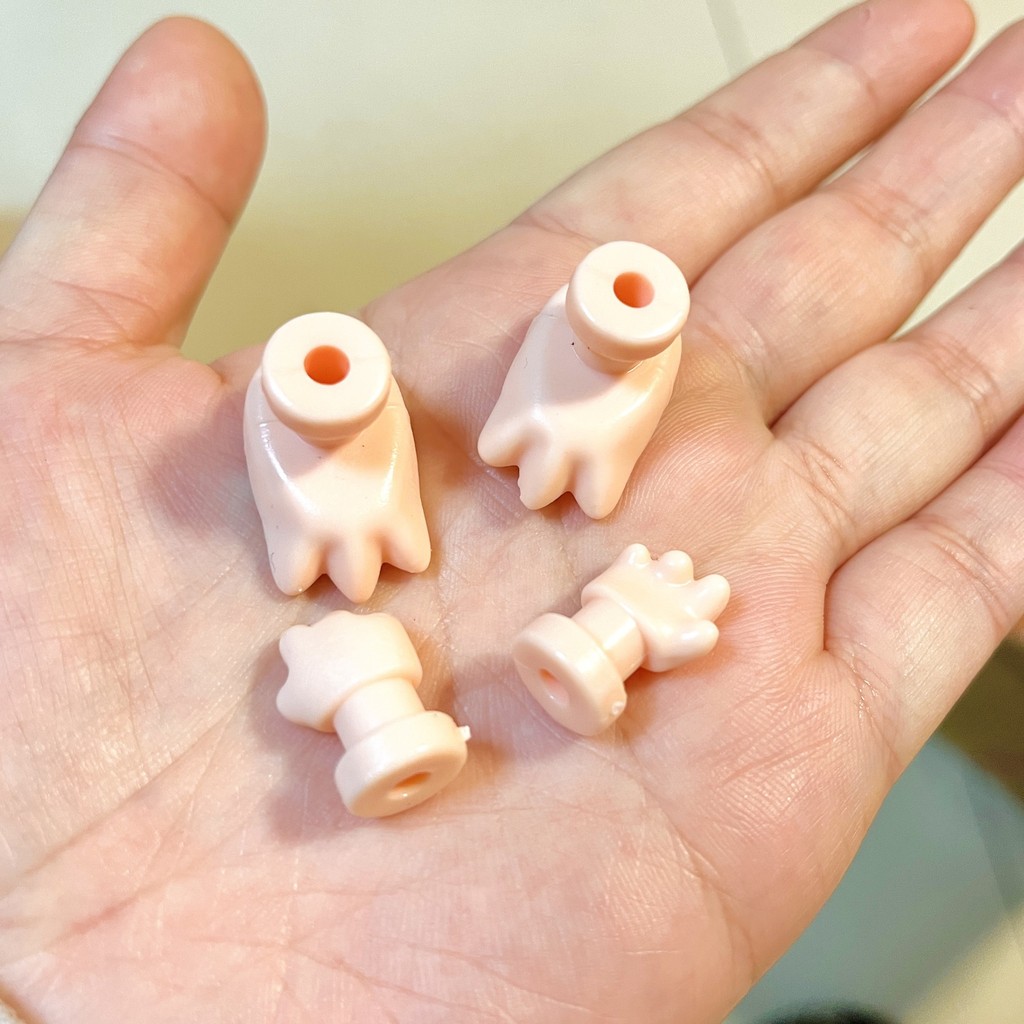 ชุดอุปกรณ์ DIY Labubu ทำมือ วัสดุ ชุดแต่งหน้าตุ๊กตาที่ปรับแต่ง มือและเท้า สติ๊กเกอร์ หู โครงกระดูก คอ หัวเข็มขัด ผ้าพลัฌ ไวนิล ทำเอง ราคา ถูกที่สุด ดีลบีเคเค