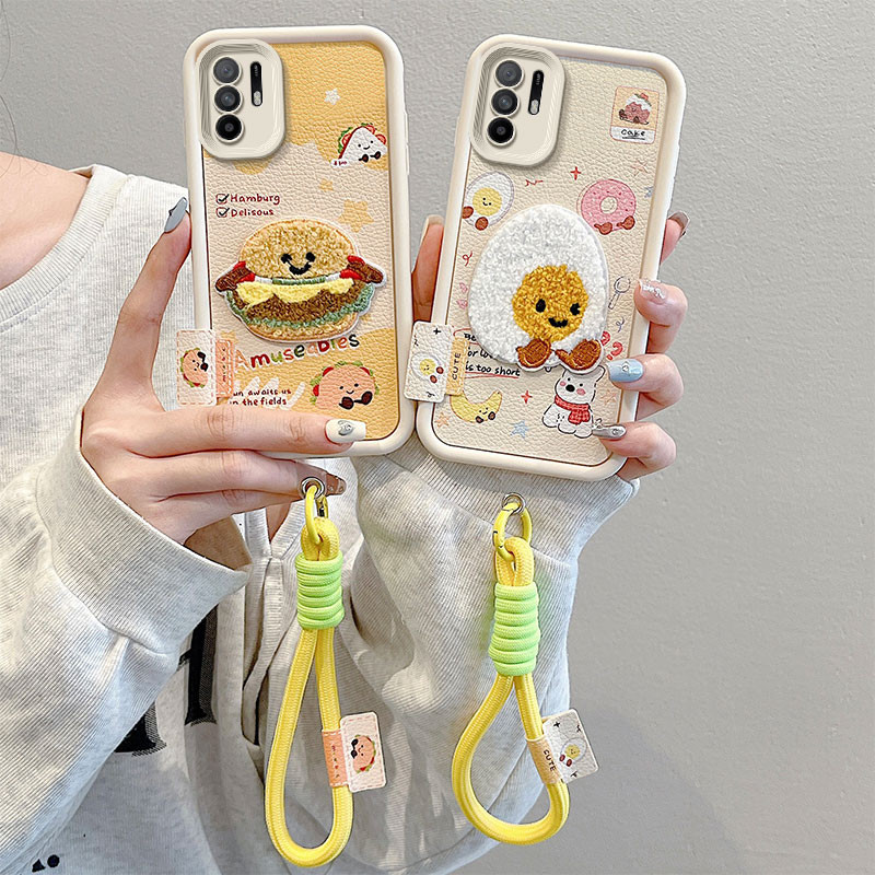เคส  oppo reno 6z 5g เคส oppo reno 5z 5g  ปักลายหนังเคสโทรศัพท์สําหรับกรณี oppo reno 5z 5g กรณี