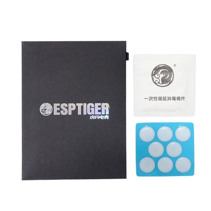 Btsg สําหรับ SteelSeries AEROX3 ICE Gaming Mouse Skates Esports Tiger Gaming Mouse Feet