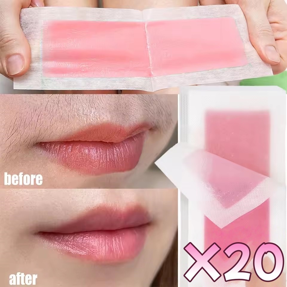 [3-5 วันมาถึง]-Waxing Paper with Vitamin E & Mint Oil | แถบกําจัดขนแบบใช้ซ้ําได้สําหรับชิ้นส่วนร่างก