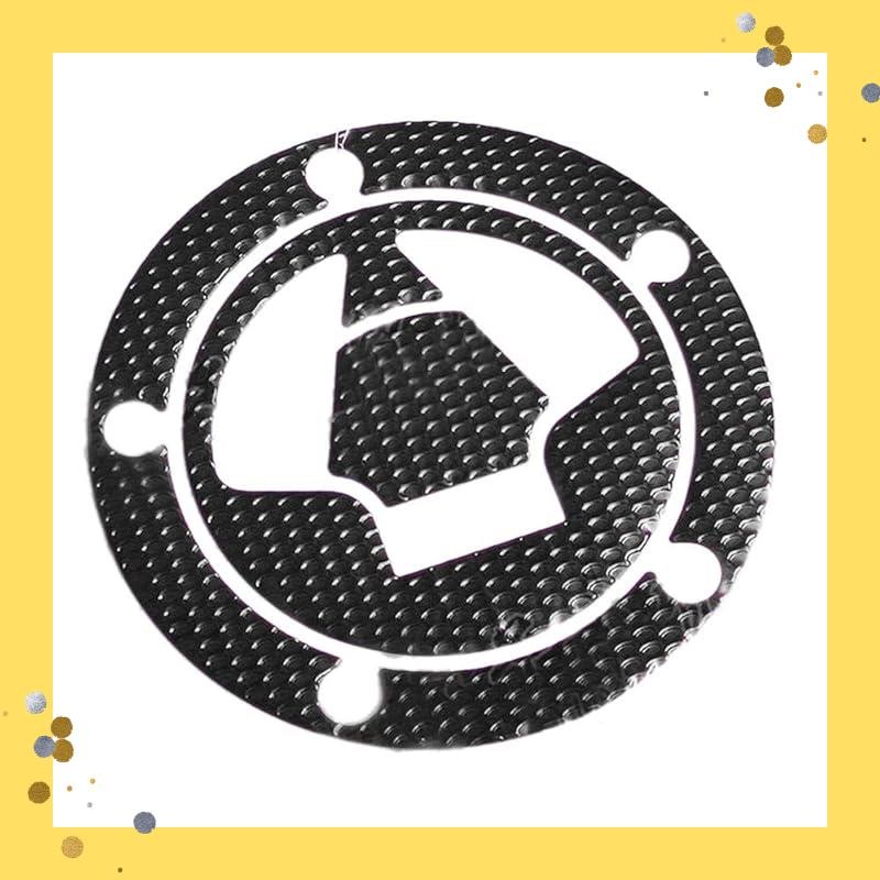 Bowarepro Tank cap pad Anti-scratch sticker for motorcycle KAWASAKI type carbon style KAWASAKI vehic