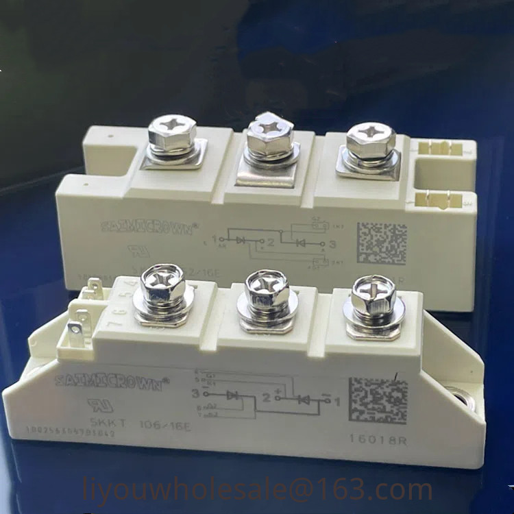 โมดูลซิลิคอนควบคุมได้ H Ximenkang ลักษณะ SKKT106/16E 200 570 330 SKKT162 SKKD57